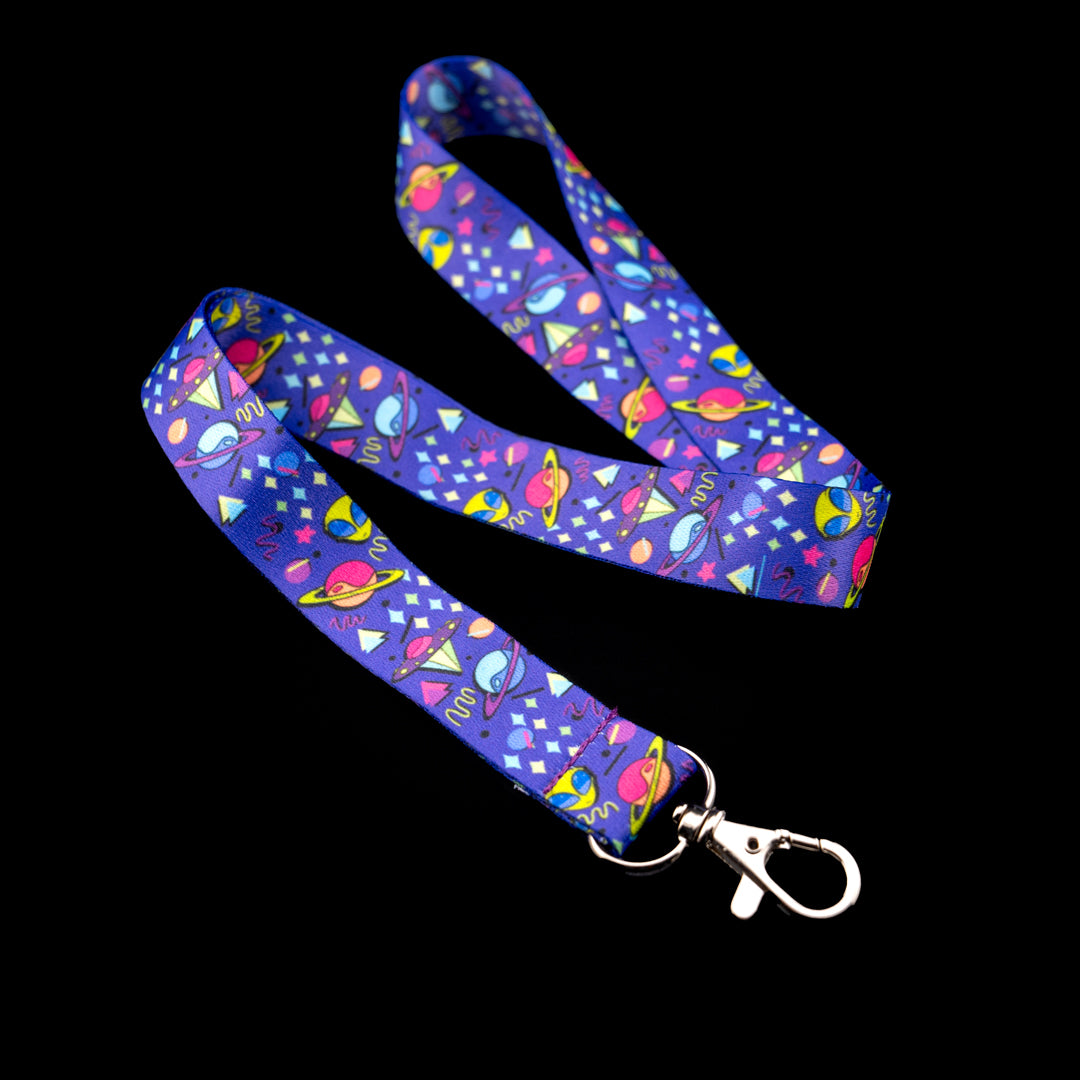 90s Alien Arcade Lanyard