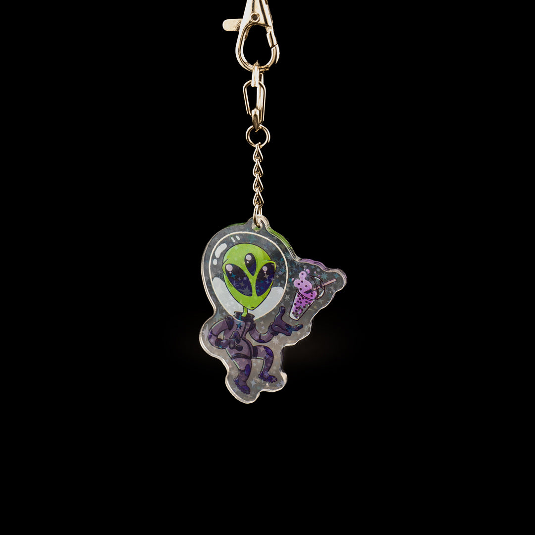 Alien Boba Keychain