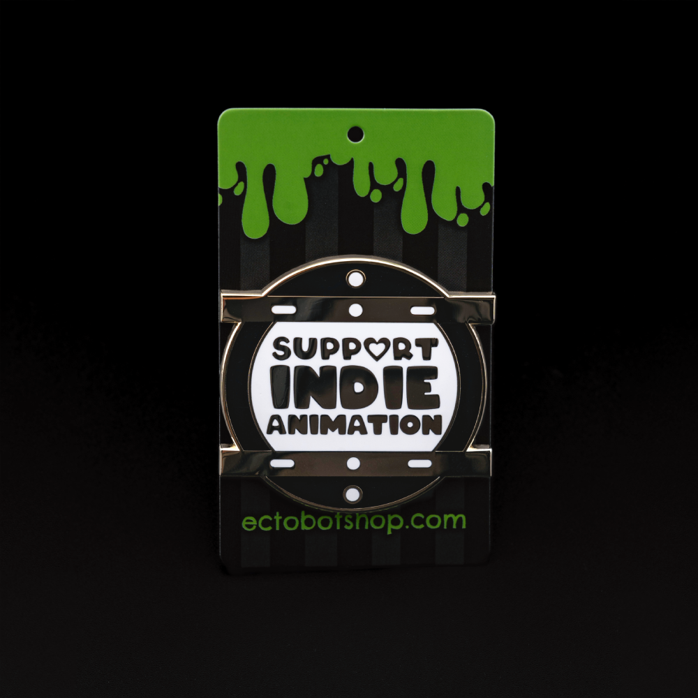 Support Indie Artists Enamel Pins