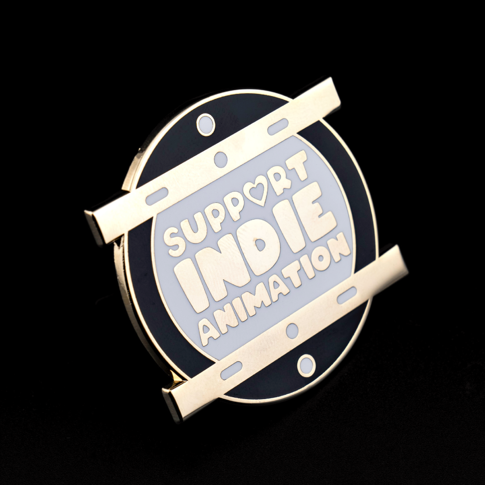 Support Indie Artists Enamel Pins