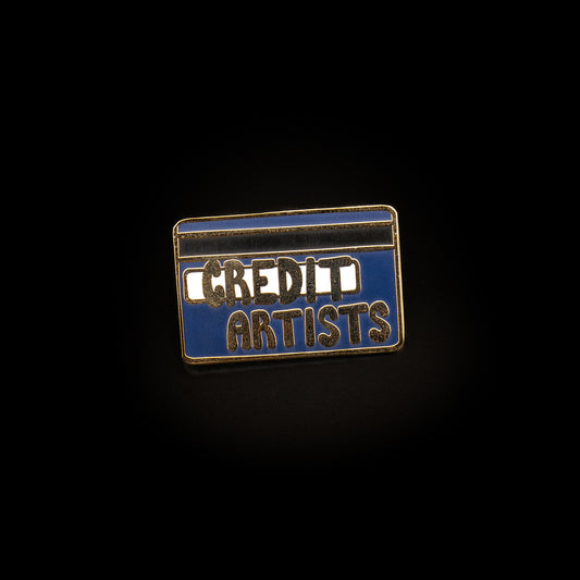 Credit Artists Enamel Pin