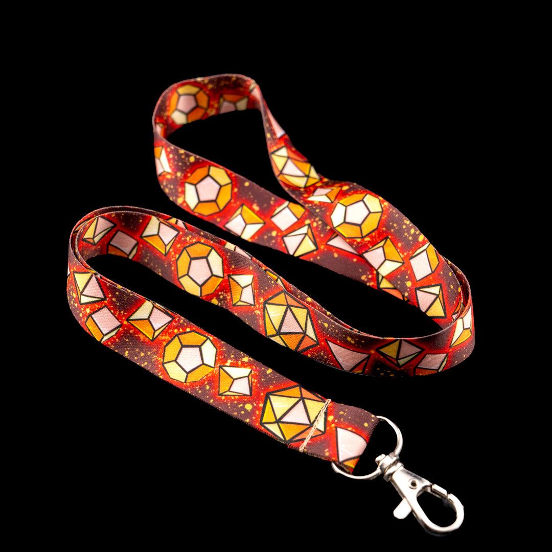 D20 TTRPG Lanyard