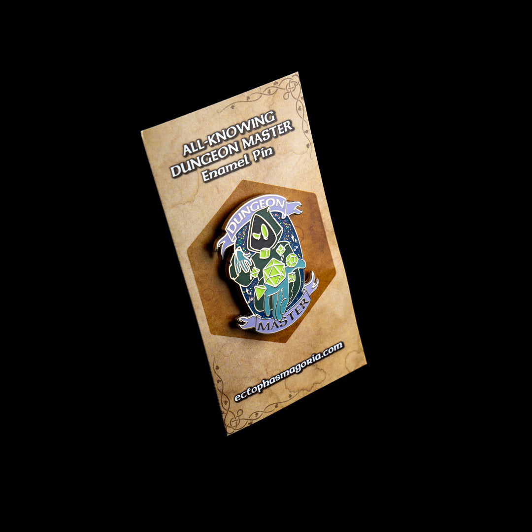 Dungeon Master Enamel Pin