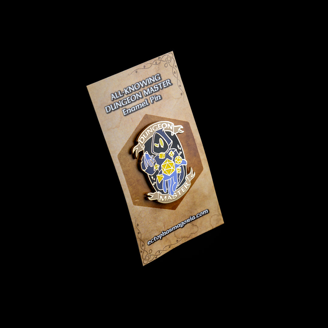 Dungeon Master Enamel Pin